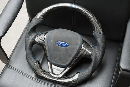 Ford Fiesta Carbon Fibre Custom Steering Wheel