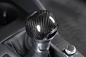 Audi Genuine Carbon Fibre Gear Shift Knob Boot Cover Trim – A3, S3, TT & Q2L | Interior Styling Accessory | Required Automotive