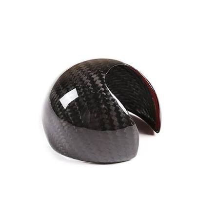 Audi Genuine Carbon Fibre Gear Shift Knob Boot Cover Trim – A3, S3, TT & Q2L | Interior Styling Accessory | Required Automotive