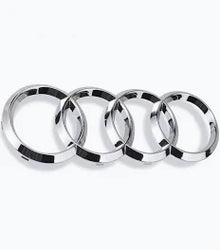 Chrome Black Audi Rear Badge – Audi Models