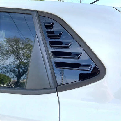 Volkswagen VW Polo MK6 Rear Window Louvres (5-Door Models) 2018–2021